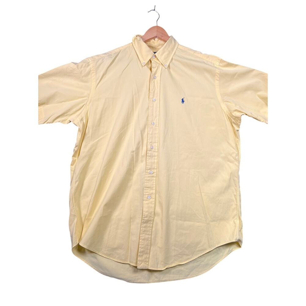 Polo Ralph Lauren Classic Fit Yellow Short Sleeve L